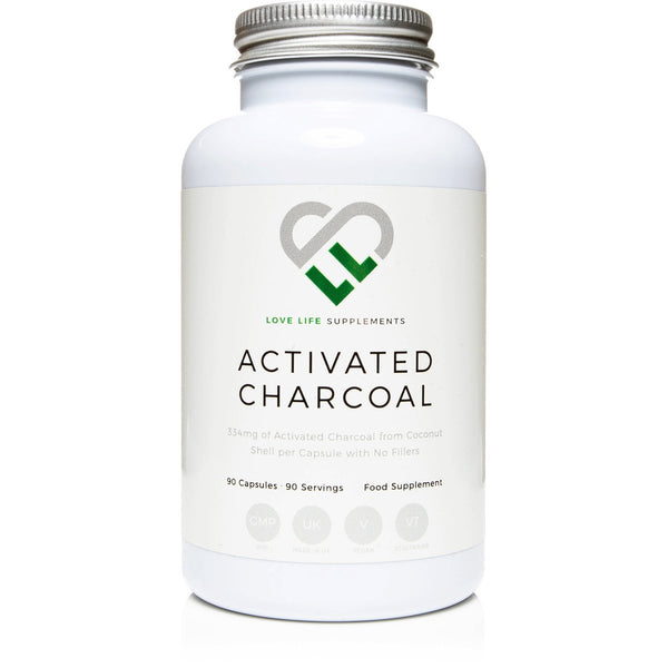 Activated Charcoal For Digestion & Detox Love Life Supplements