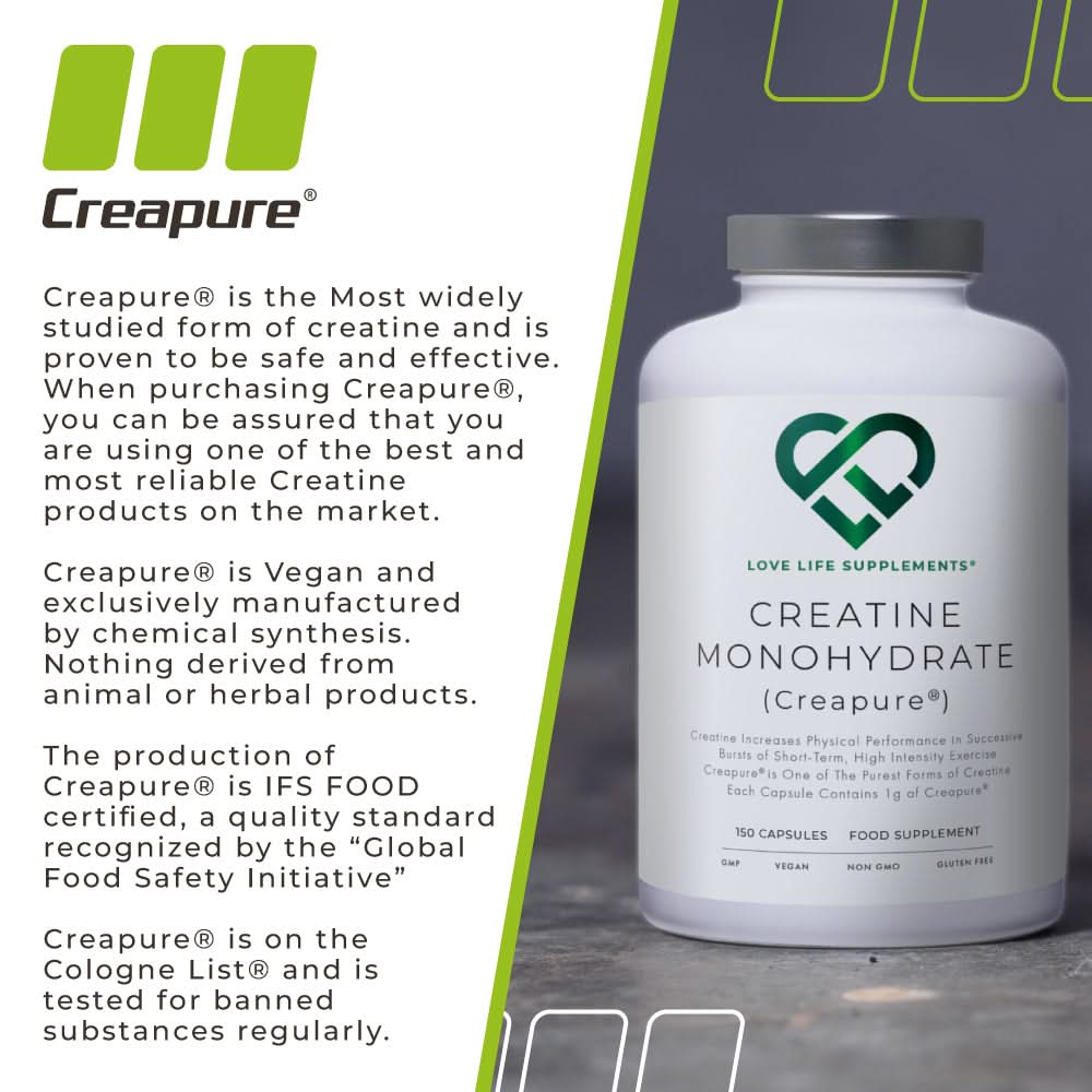 Creapure® Creatine Monohydrate Capsules