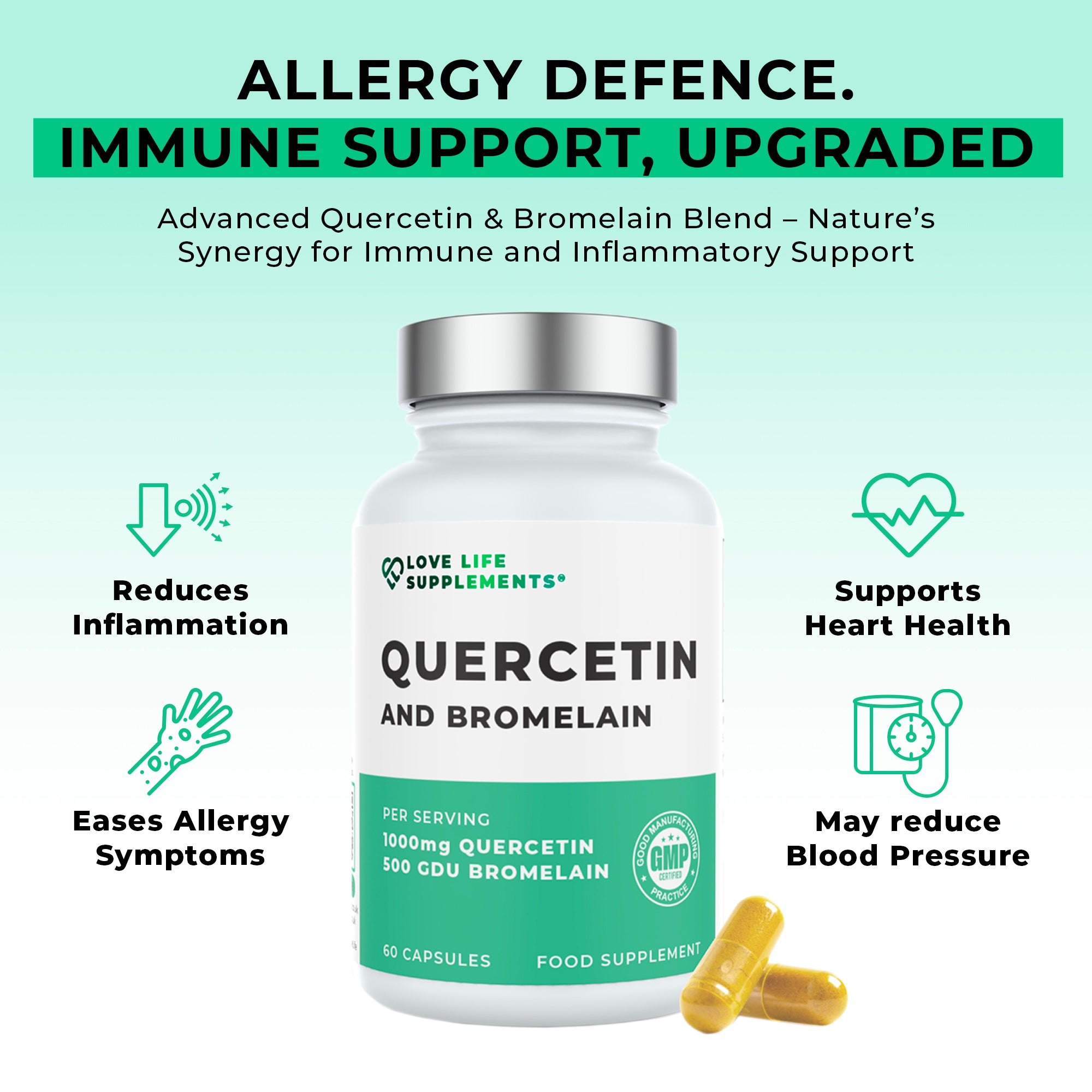 Quercetin & Bromelain