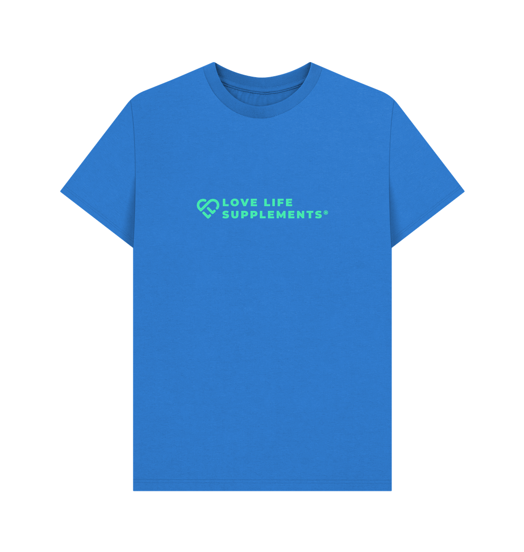 Bright Blue Printed T-shirt