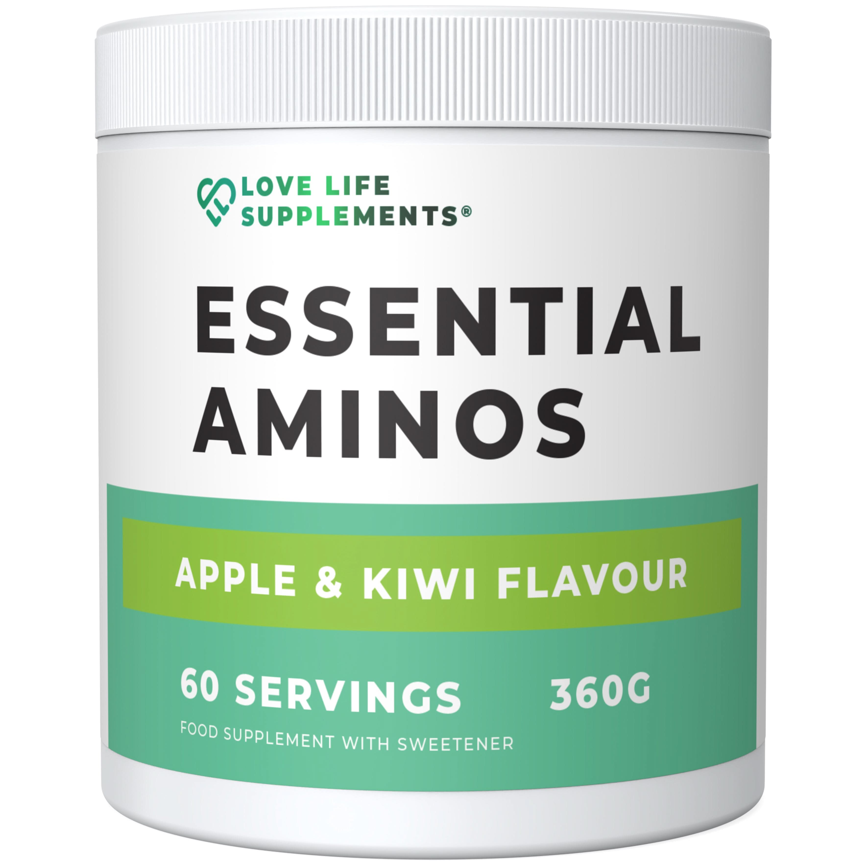 Supplement container labeled &