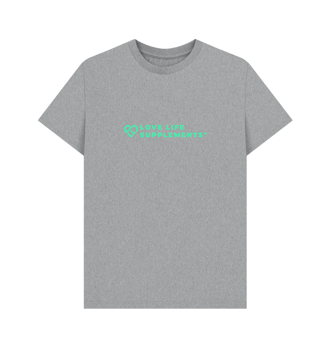 Athletic Grey Printed T-shirt