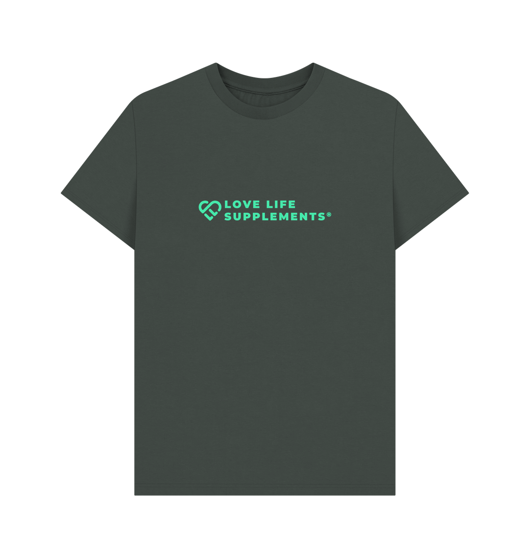 Dark Grey Printed T-shirt