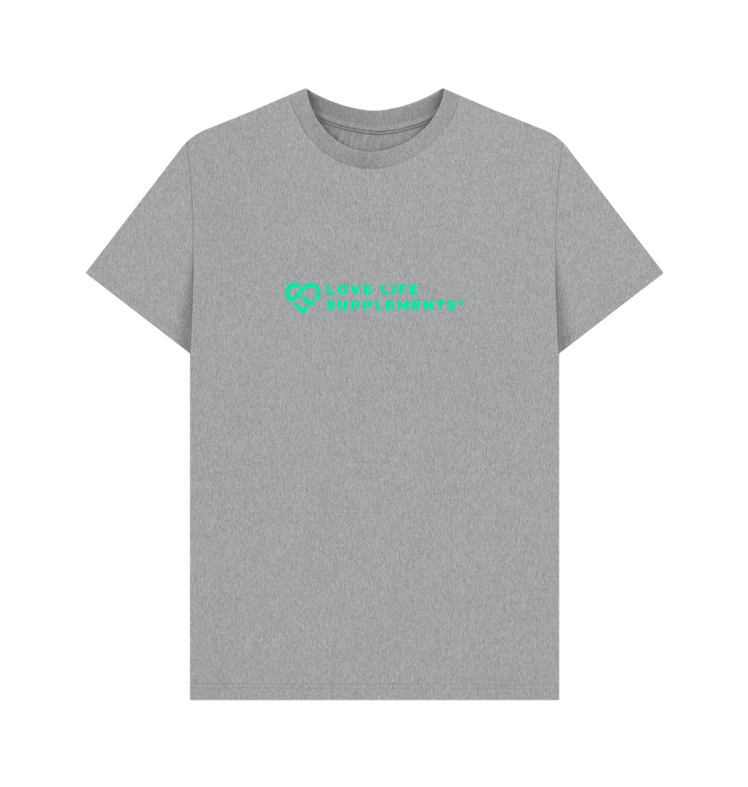 Athletic Grey Printed T-shirt