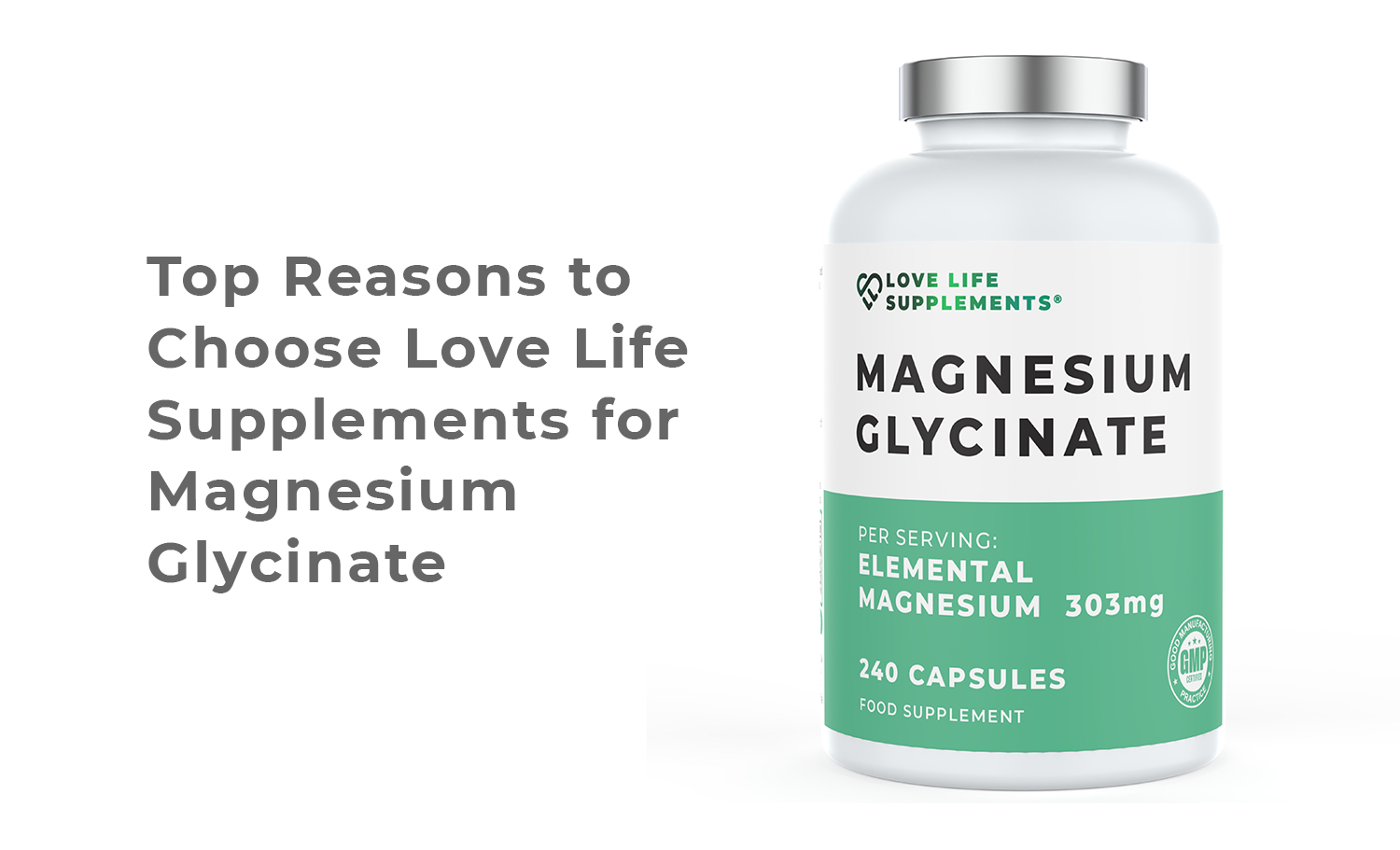 Top Reasons to Choose Love Life Supplements for Magnesium Glycinate