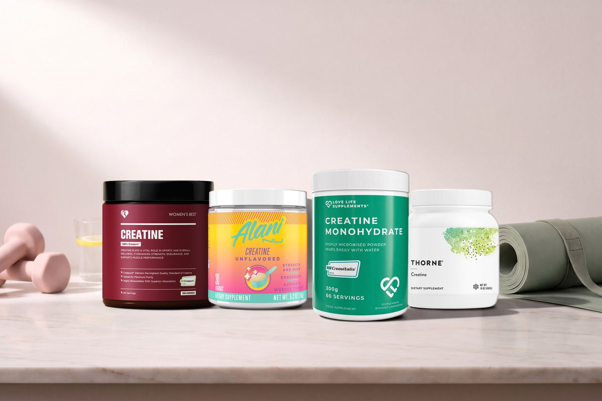 Best Creatine for Women: Doses, Sources and Prices Compared