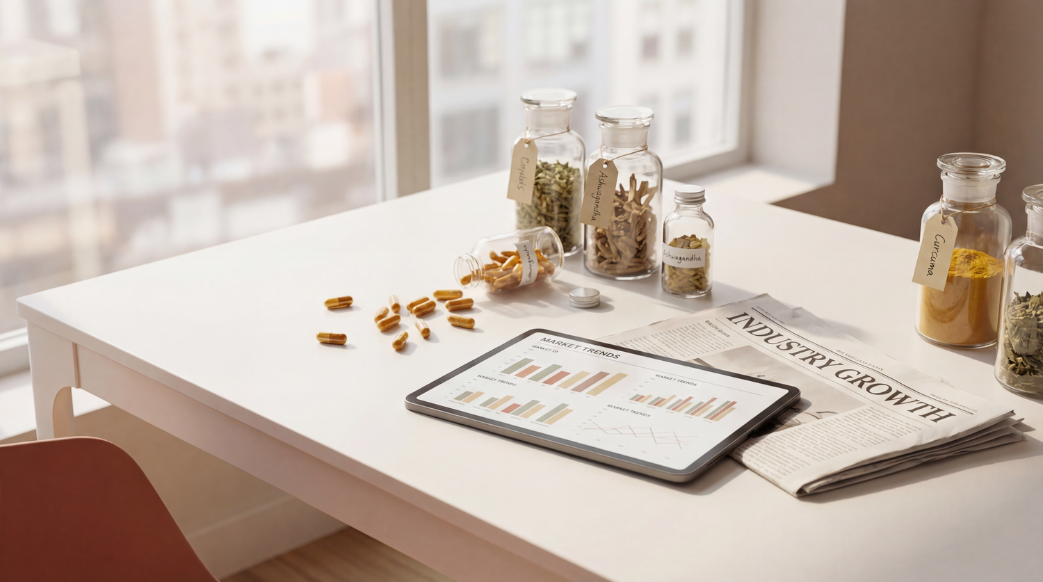 Supplement Industry Daily Briefing March 31 2026 - Market trends, botanical extracts, and industry data