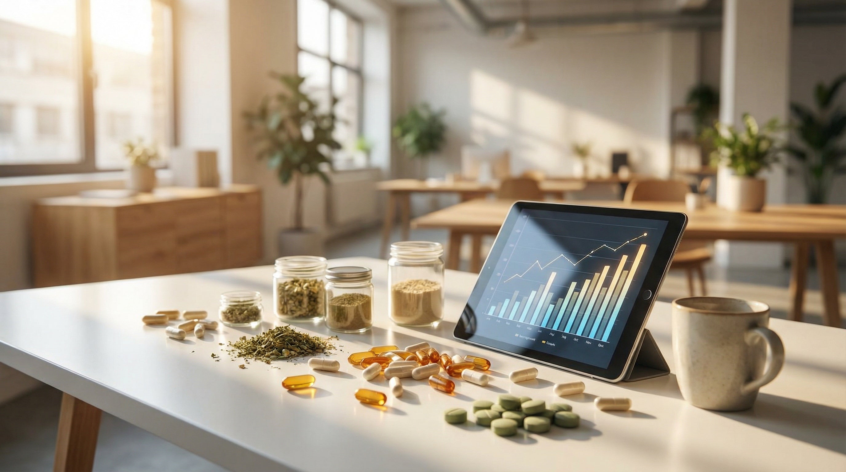 Supplement Industry Daily Briefing March 13 2026 - editorial workspace with supplements and industry data