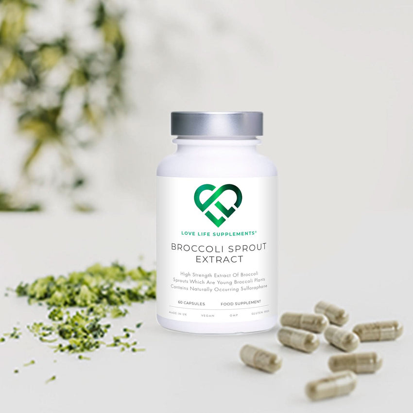 Broccoli Sprout Extract Capsules Love Life Supplements
