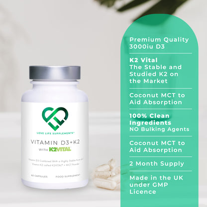 Vitamin D3 + K2 (K2Vital)