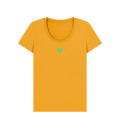 Mustard Printed T-shirt