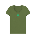 Khaki Printed T-shirt