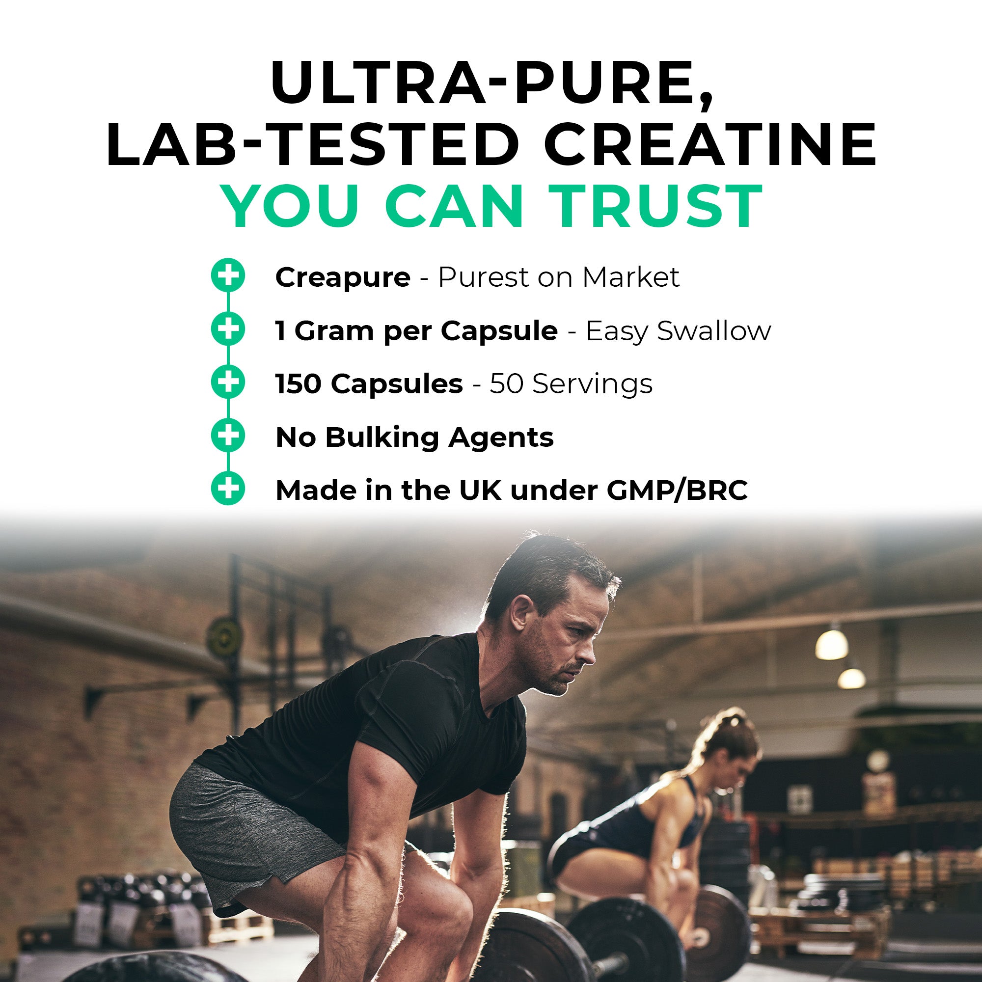 Creapure® Creatine Monohydrate Capsules
