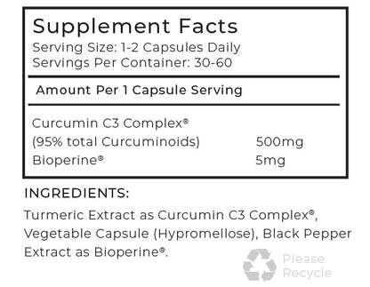 Curcumin 95 + Bioperine®