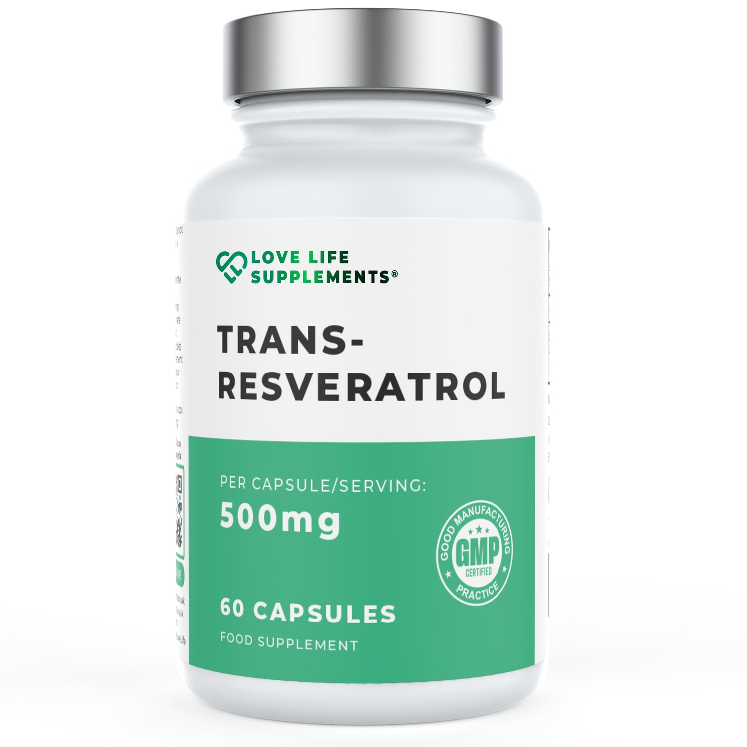 Trans Resveratrol Supplement 150mg - 90 Vegan Easy Swallow Daily Capsules - 3 Month Supply - Providing Trans-Resveratrol From Polygonum Cuspidatum Extract (Japanese Knotweed) - UK Manufactured To GMP