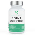Supplement bottle labeled 'Joint Support' by Love Life Supplements on a white background