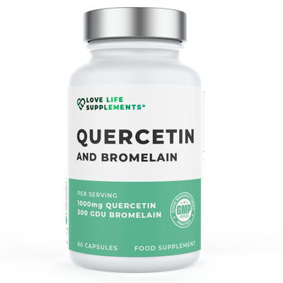 Love Life Supplements Quercetin and Bromelain