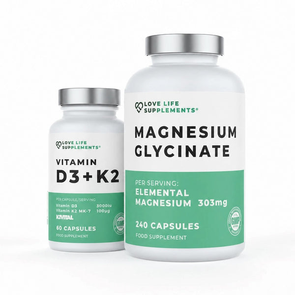 Magnesium Glycinate + Vitamin D3/K2