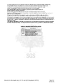 SGS Certificate of Analysis vitamin D3 K2 with results summary and SGS logo.