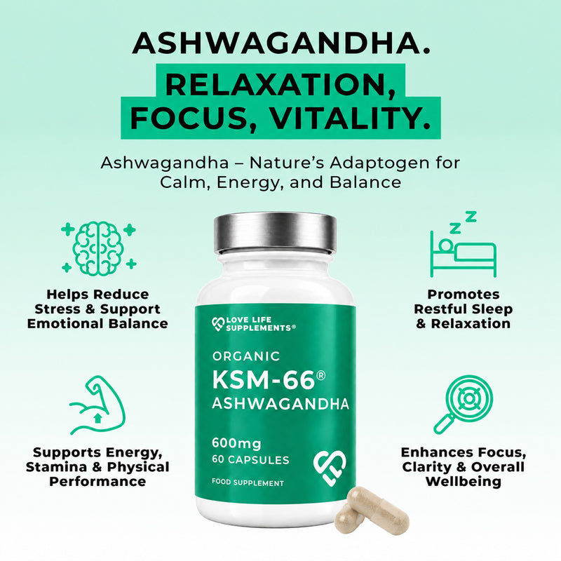 Organic KSM-66® Ashwagandha