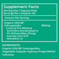 Organic KSM-66® Ashwagandha