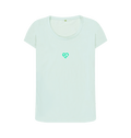 Baby Blue Printed T-shirt