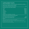 The Complete Shake supplement facts