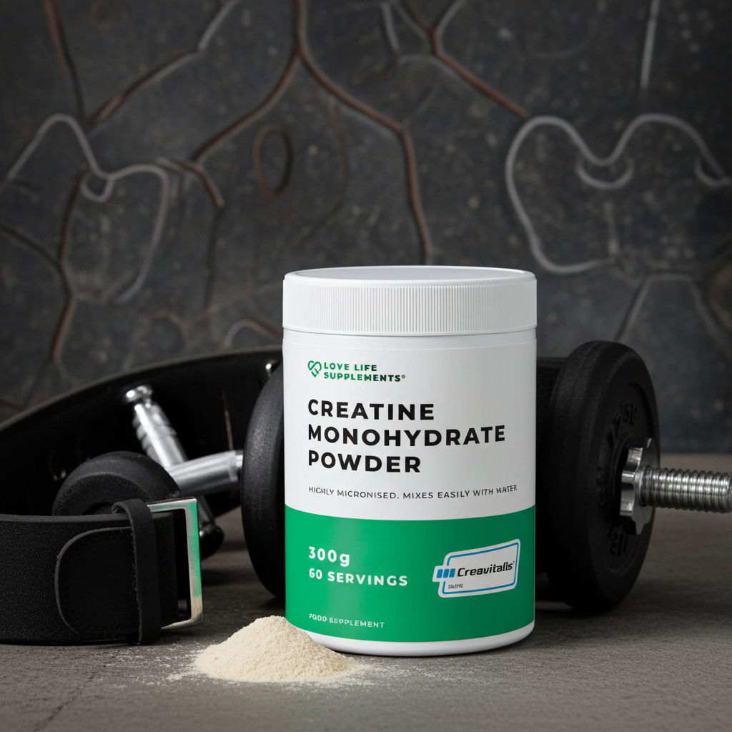 Supplement container labeled &