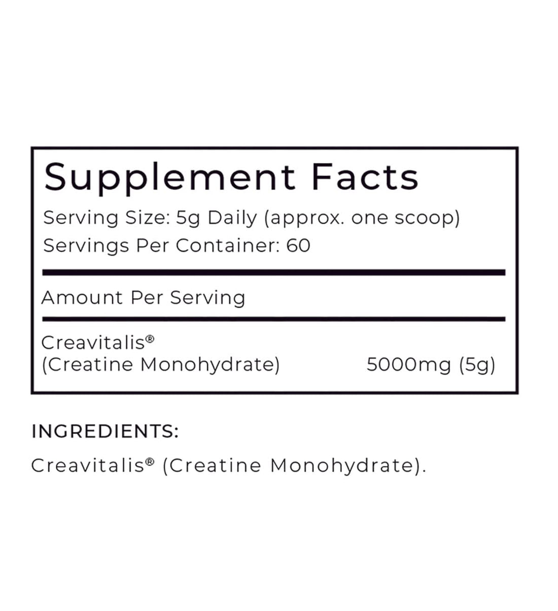 Creapure® Creatine Monohydrate
