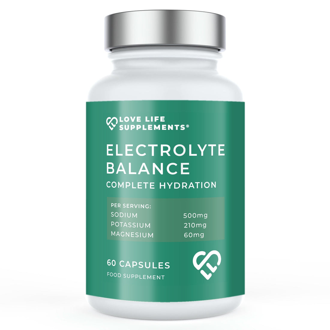 Supplement bottle labeled &