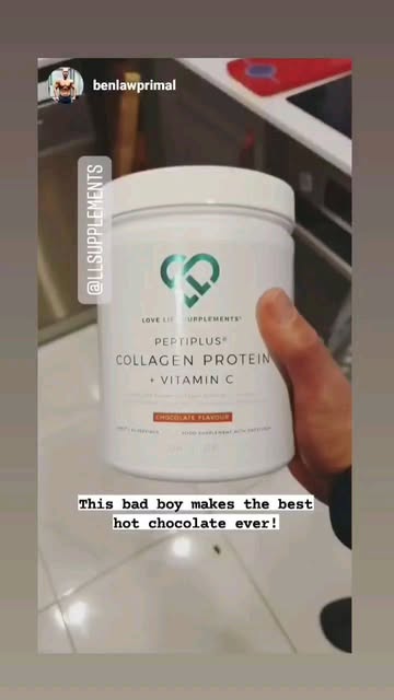 @benlawprimal with Ultimate Collagen Peptides