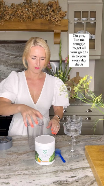 @charlotteclarkhome with Organic Greens