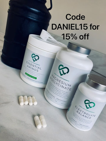 @danielventuramartin with Essential Amino Acids (EAA Powder)