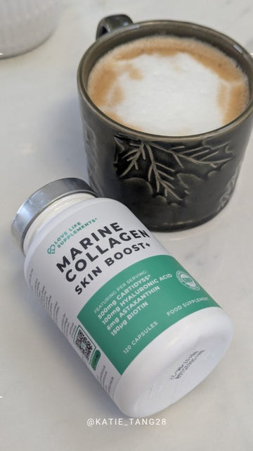 @katie_tang28 with Marine Collagen Skin Boost+