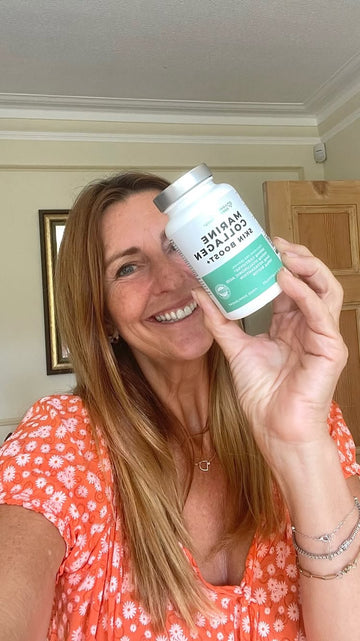 @menopausewithdeb with Marine Collagen Skin Boost+