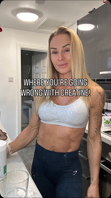 @mirella_fitness with Creavitalis® Creatine Monohydrate Powder