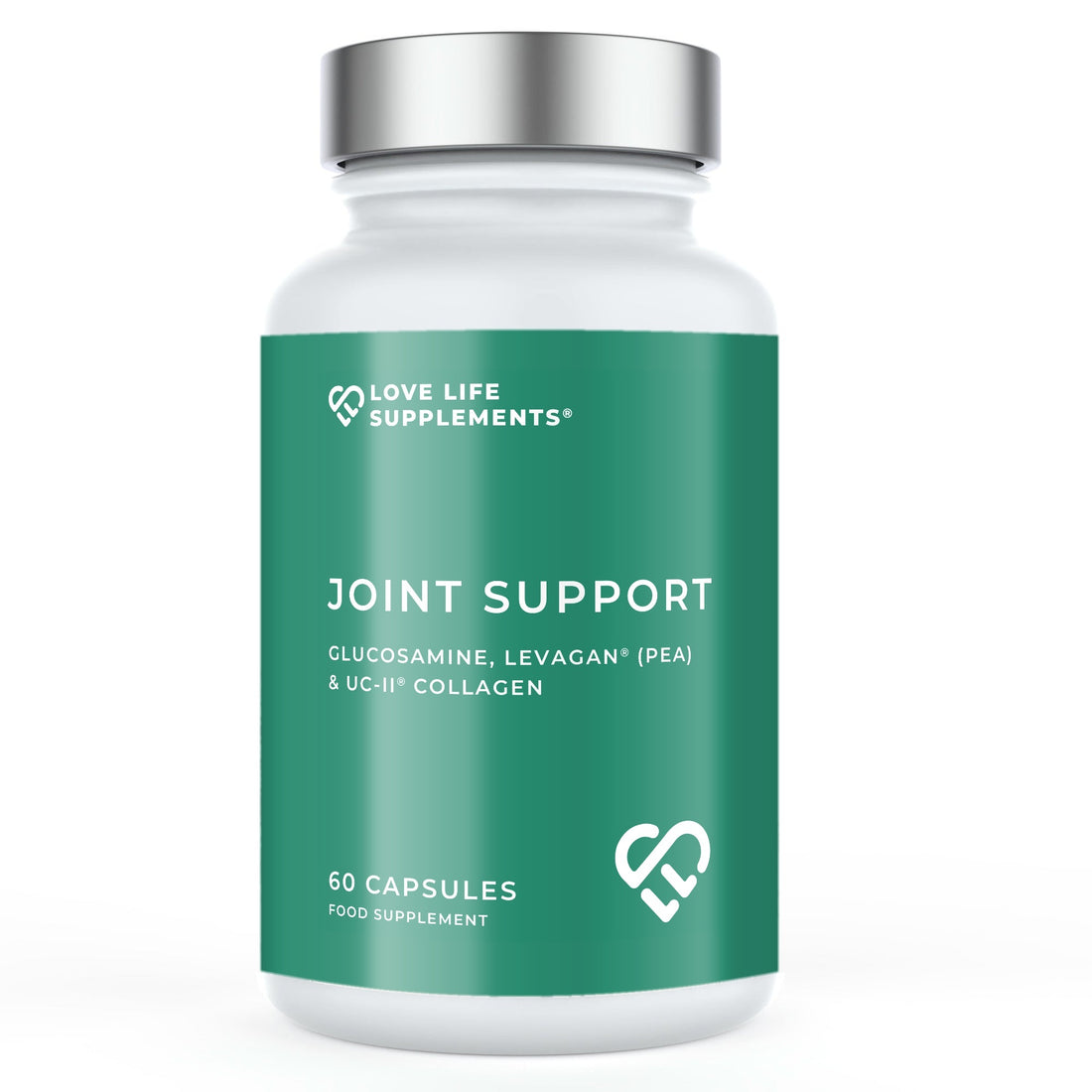 Supplement bottle labeled &