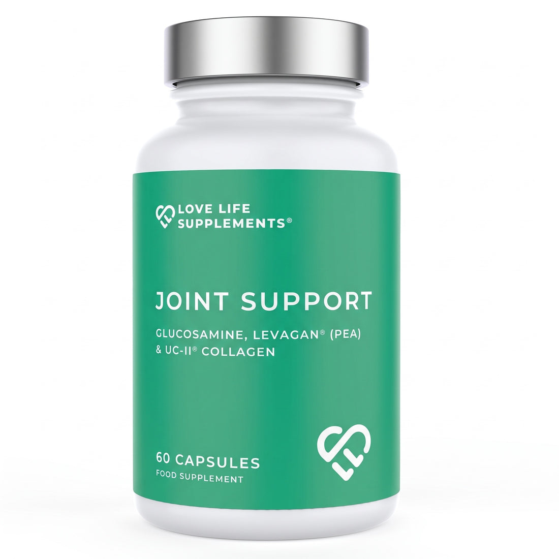 Supplement bottle labeled &