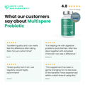Customer reviews of Multispore Probiotic