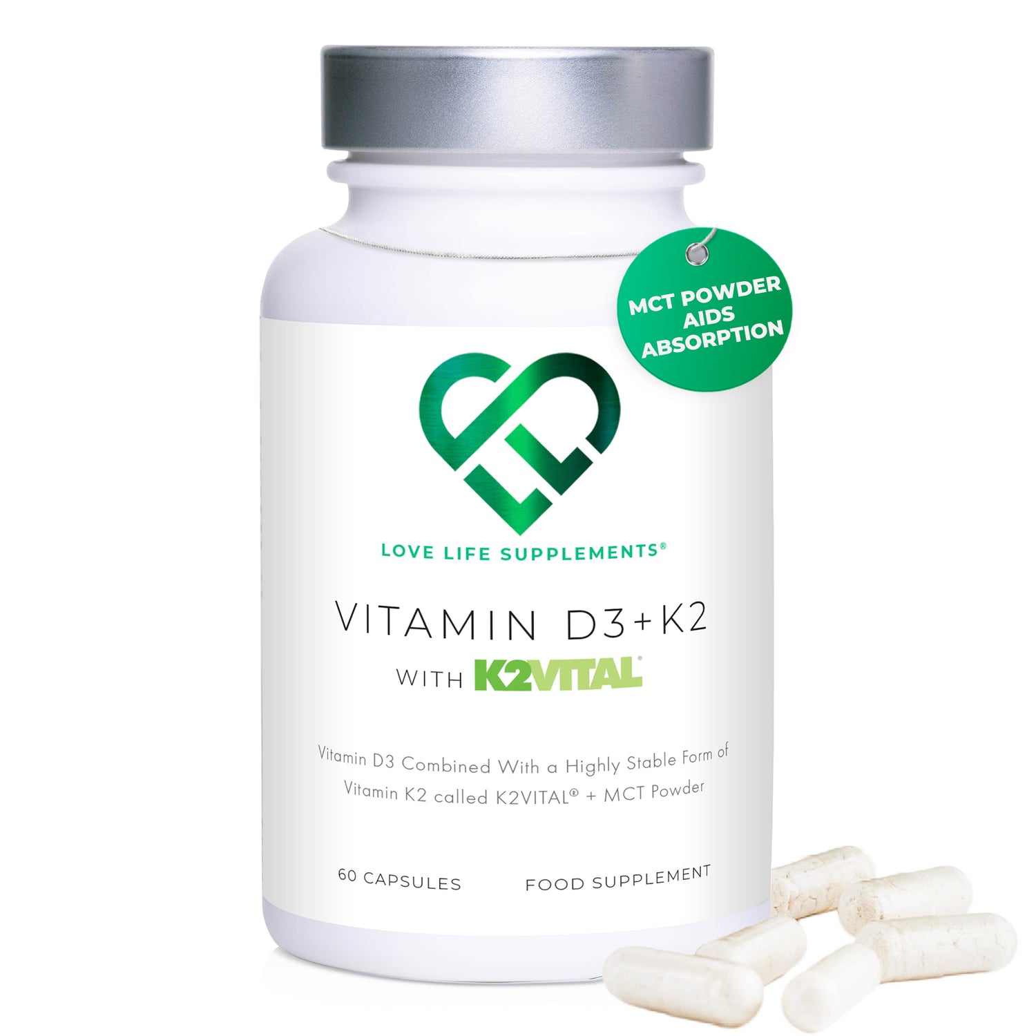 Vitamin D3 + K2 (K2Vital)