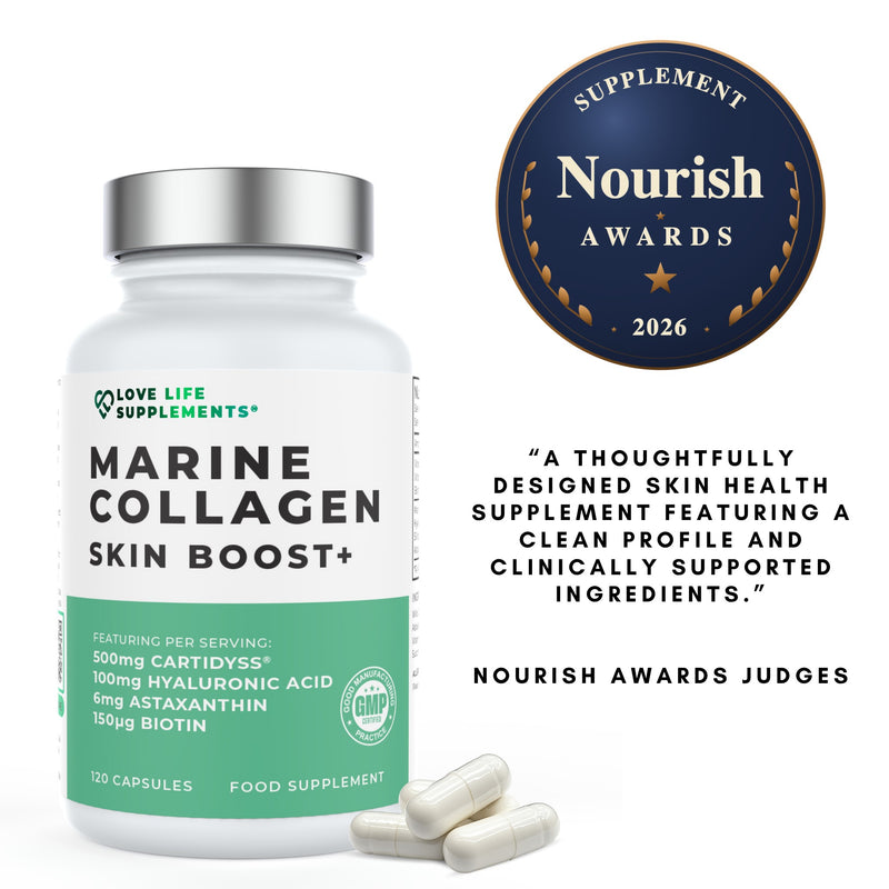 Marine Collagen Skin Boost+ - Nourish Awards 2026 winner, judges' quote