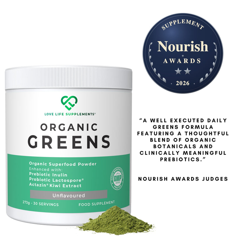 Organic Greens - Nourish Awards 2026 winner, judges' quote
