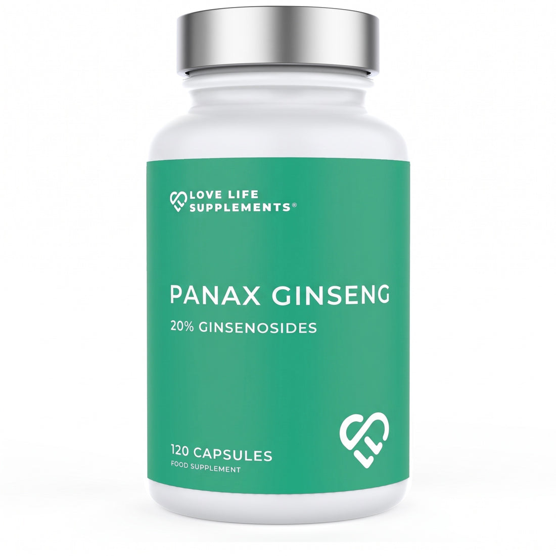 Supplement bottle labeled &