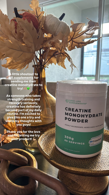 @destiny_diciccio with Creavitalis® Creatine Monohydrate Powder