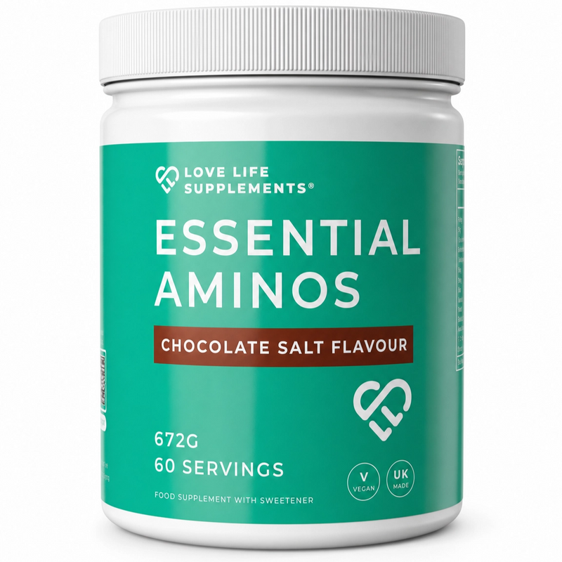 The Strength Shake, Essential Amino Acids Chocolate Salt tub