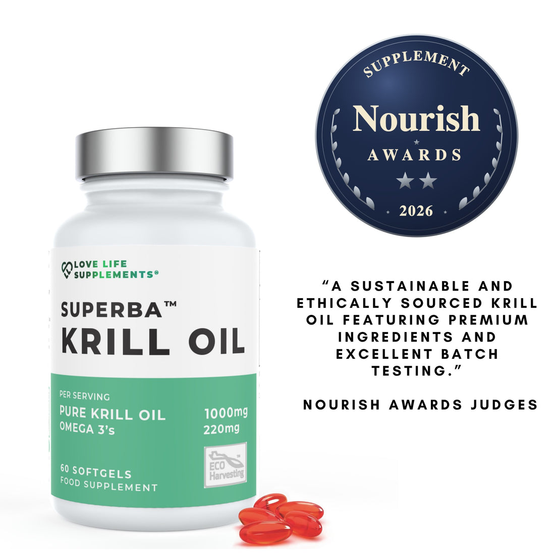 Superba Krill Oil - Nourish Awards 2026 winner, judges&