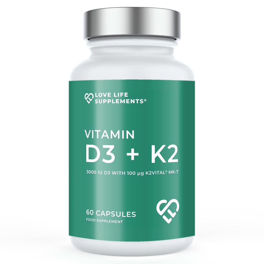 Supplement bottle labeled &