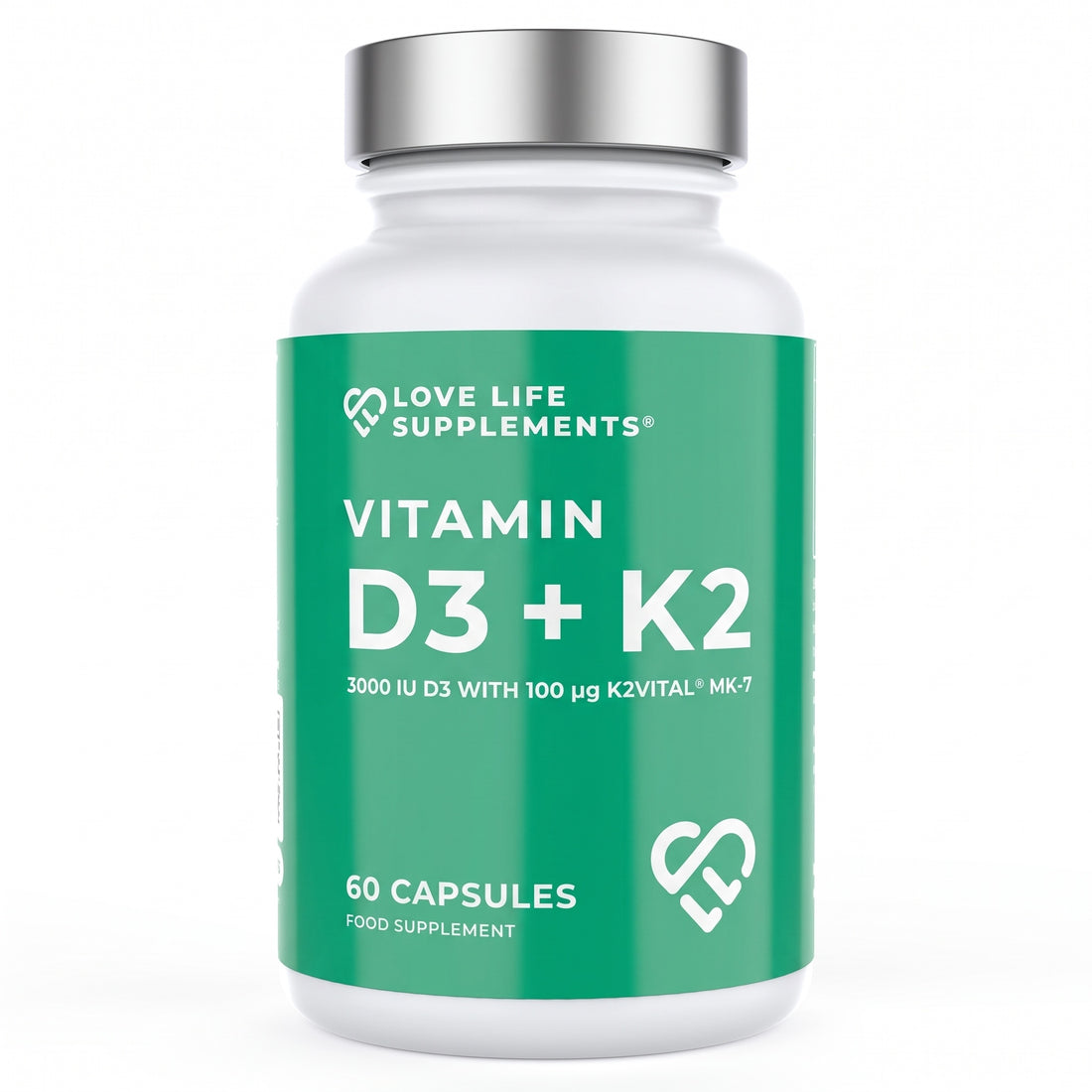 Supplement bottle labeled &