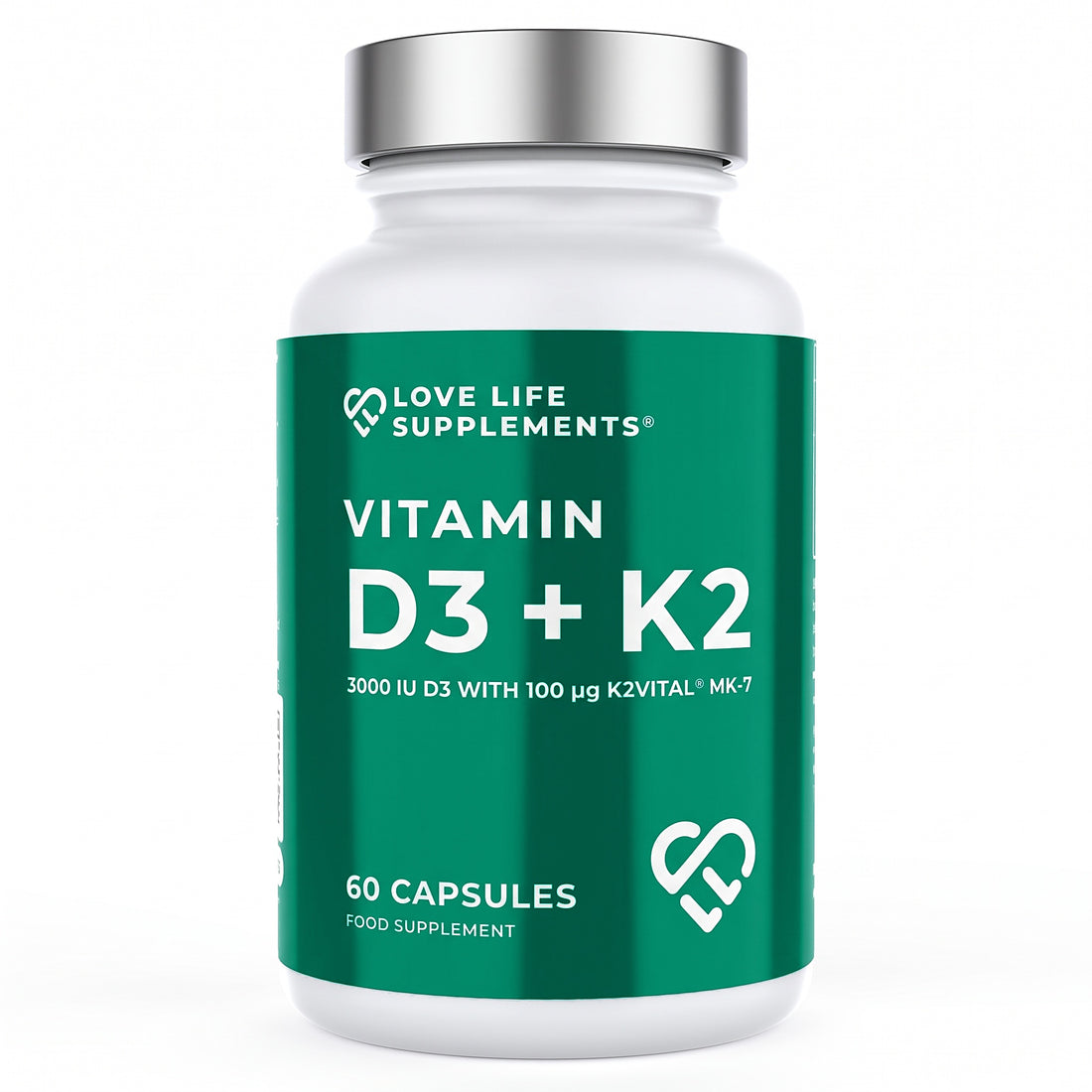 Supplement bottle labeled &