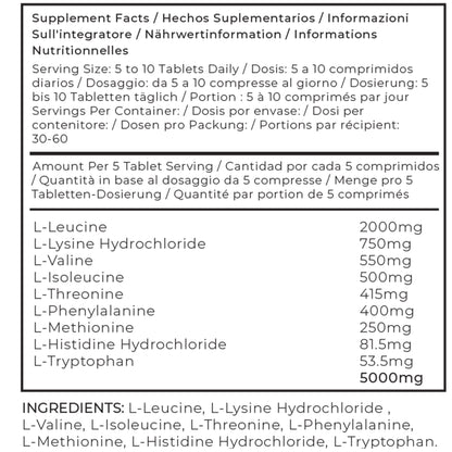 Essential Amino Acids (EAAs)
